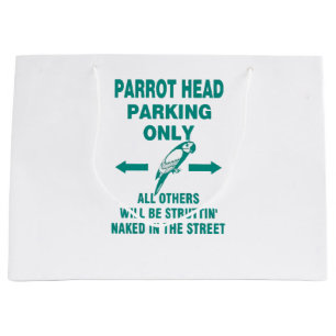 Parking only large gift bag