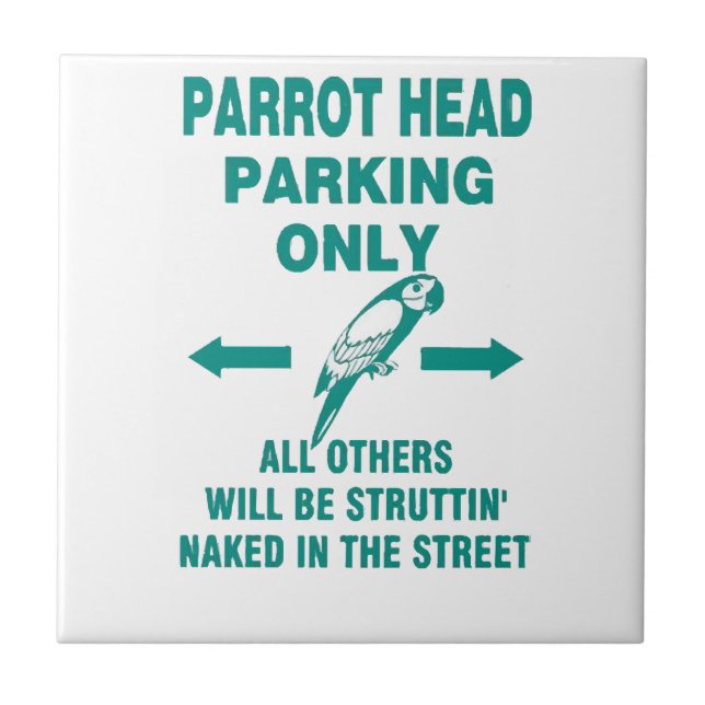 Parking only  tile (Front)