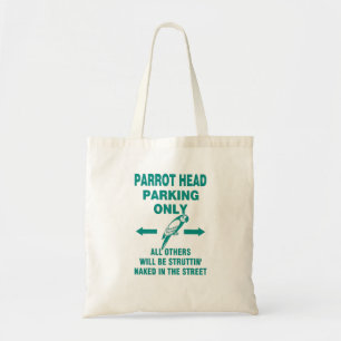 Parking only tote bag