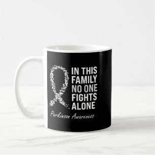 Parkinson Awareness Grey Ribbon Coffee Mug