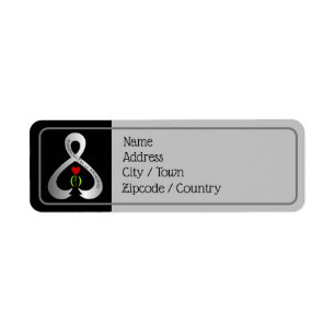 Parkinson"s Awareness Ribbon Grey