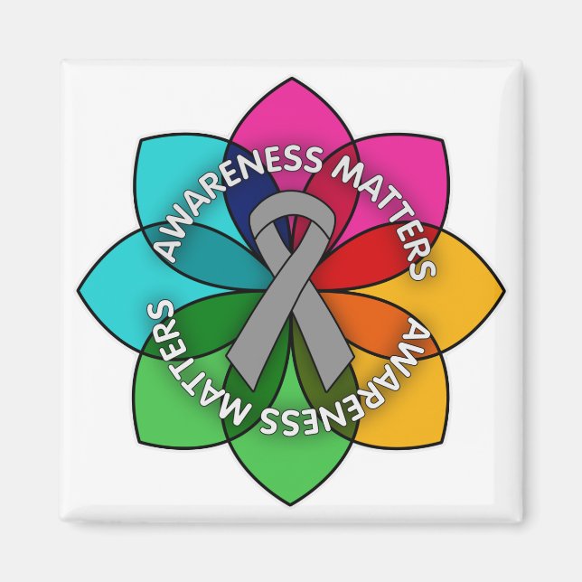 Parkinson’s Disease Awareness Matters Petals Magnet (Front)