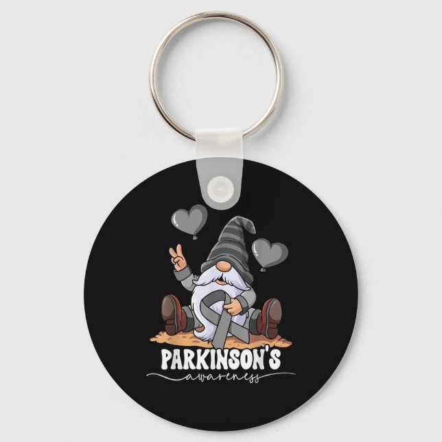 Parkinsons Awareness  Keychain (Front)