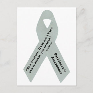 Parkinson's Awareness Ribbon Postcard