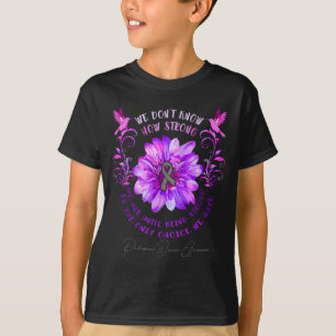 Parkinsons Disease Awareness Flower We Dont Know  T-Shirt