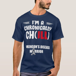Parkinsons Disease Awareness Illness Warrior T-Shirt