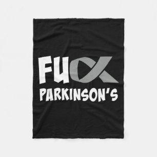 Parkinsons Disease Awareness Month Parkinsons Fleece Blanket
