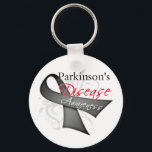 Parkinsons Disease Awareness Ribbon Keychain<br><div class="desc">Wearing or displaying your cause on shirts and gifts is a great way to get you and others talking about the importance of advocacy.  Copyright © by CancerApparel.Com)</div>