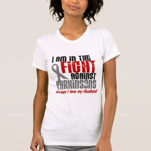 Parkinsons Disease IN THE FIGHT FOR MY HUSBAND 1 T-Shirt