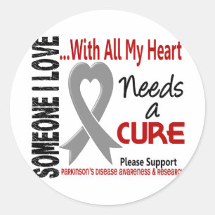 Parkinsons Disease Needs A Cure 3 Classic Round Sticker