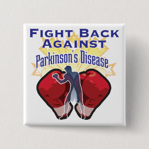 Parkinsons Fight Back Against 2 Inch Square Button