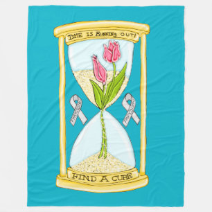 Parkinson's Find a Cure Fleece Blanket