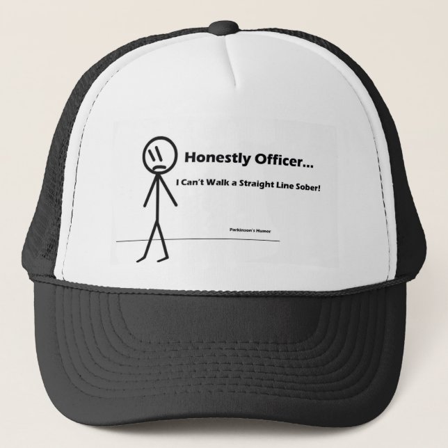 Parkinson's Humour cap (Front)