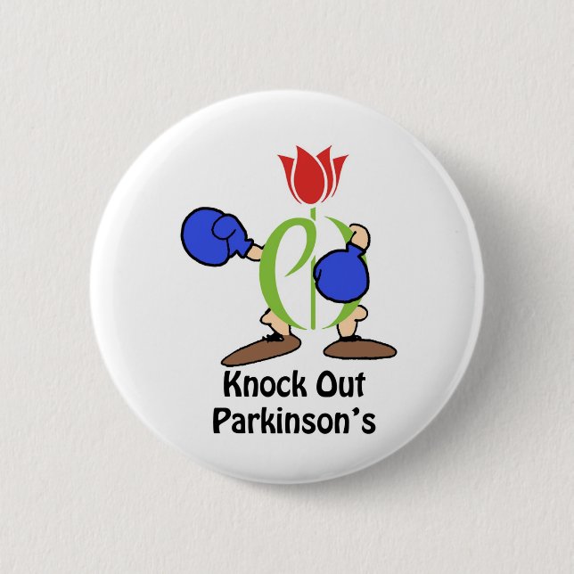 parkinson's walk, unity walk, awareness 2 inch round button (Front)