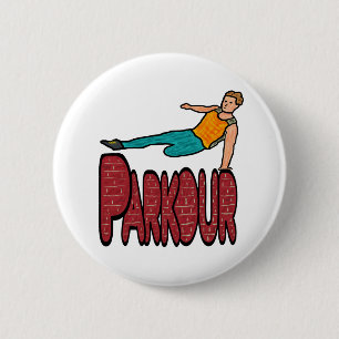 Parkour 2 Inch Round Button