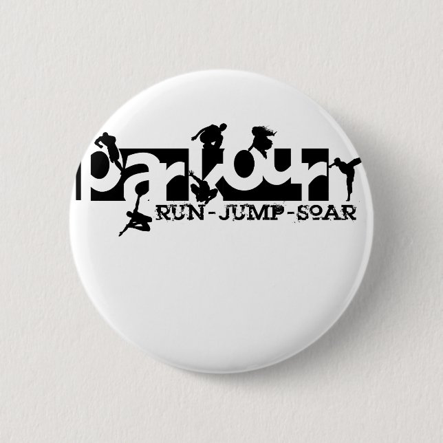 Parkour 2 Inch Round Button (Front)