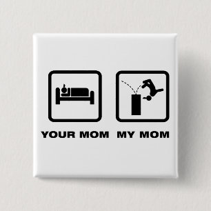 Parkour 2 Inch Square Button