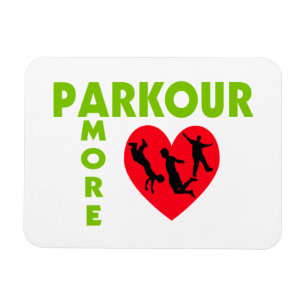 Parkour Amore With Heart Magnet