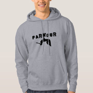 Parkour Athlete hooded sweatshirt