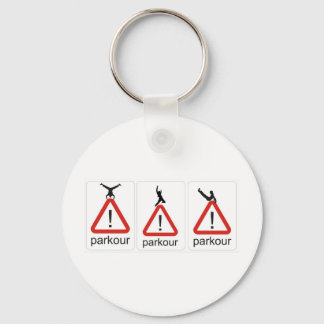 parkour awesomenesss keychain