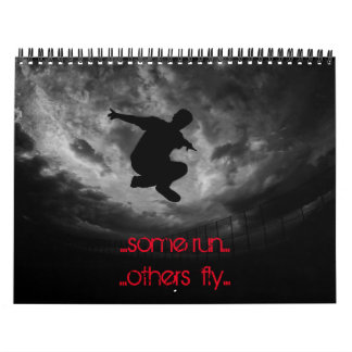 Parkour Calendar B&W