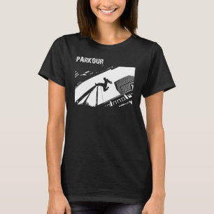 Parkour City Ninja Free Running Graphic Jt T-Shirt