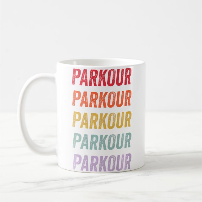 Parkour Coffee Mug (Left)