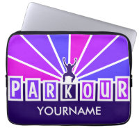 PARKOUR custom laptop sleeves