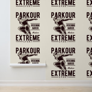 PARKOUR custom name & colour Wallpaper