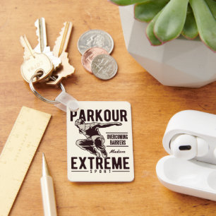 PARKOUR custom name Keychain