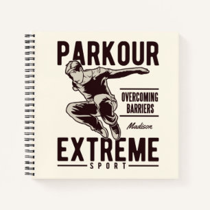 PARKOUR custom name Notebook
