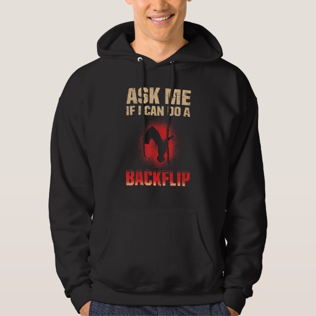 Parkour For Parkour Runner Traceur Freestyle Runne Hoodie (Front)