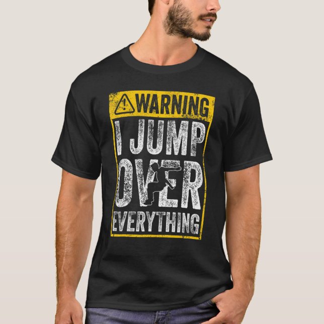 Parkour For Parkour Runner Traceur Freestyle Runne T-Shirt (Front)