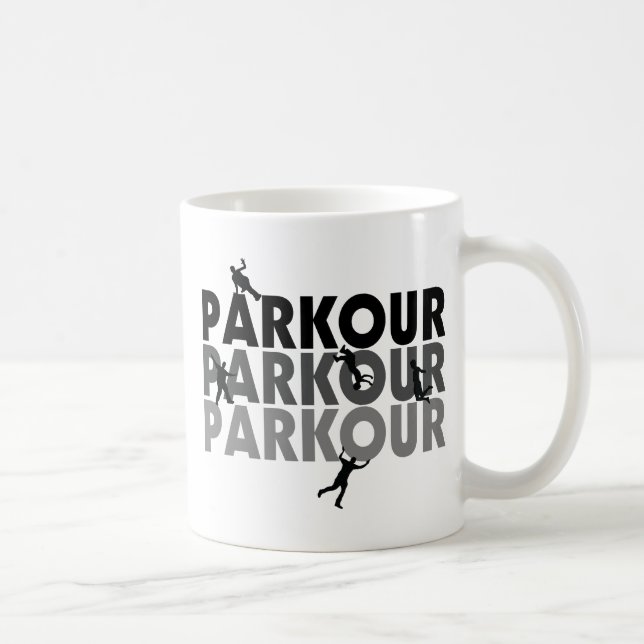 Parkour Free Running Coffee Mug (Right)