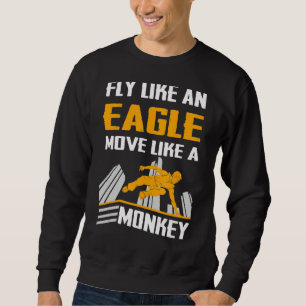 Parkour Free Running Fly Like An Eagle Move Like A Sweatshirt