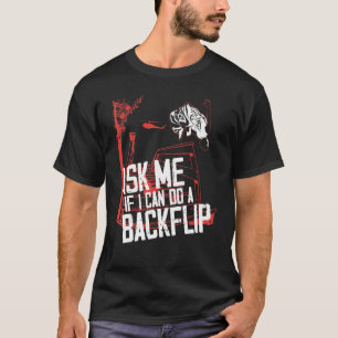 Parkour Free Running Traceur Backflip Vintage Ask  T-Shirt