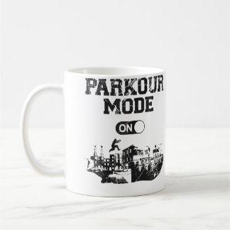 Parkour Free Running Traceur Vintage Parkour Mode Coffee Mug