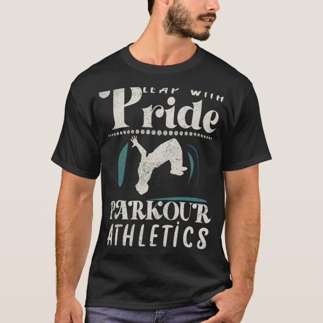 Parkour Free Running Training Traceur 2 T-Shirt (Front)
