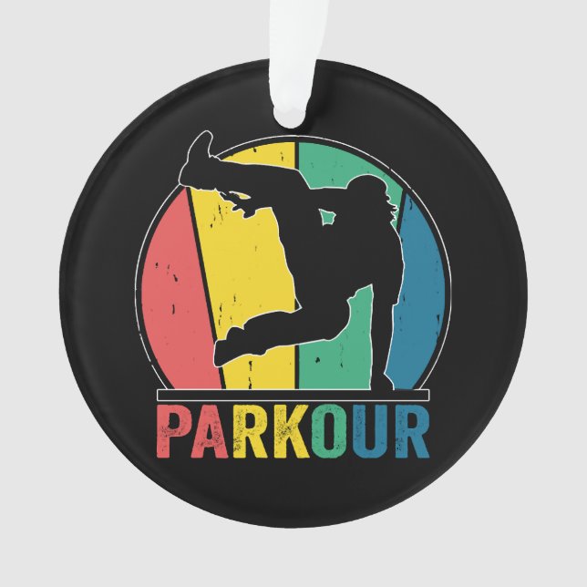 Parkour Free Running Training Traceur Retro (devant)