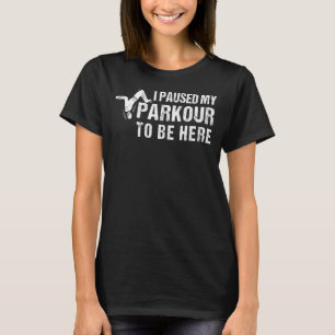 Parkour Freerunning For Kids For Men  Parkour T-Shirt