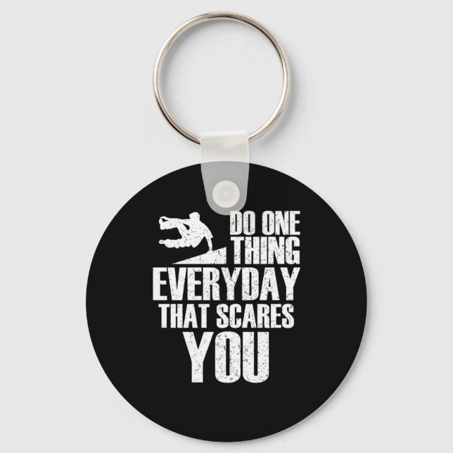 Parkour Freerunning Free Running Keychain (Front)