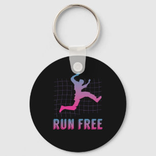 Parkour Freerunning Free Running Keychain