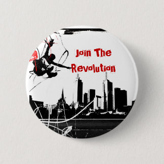 parkour, Join The Revolution 2 Inch Round Button