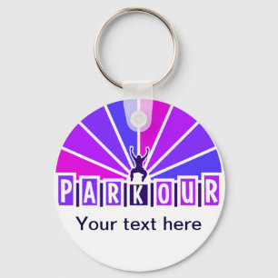 PARKOUR key chain
