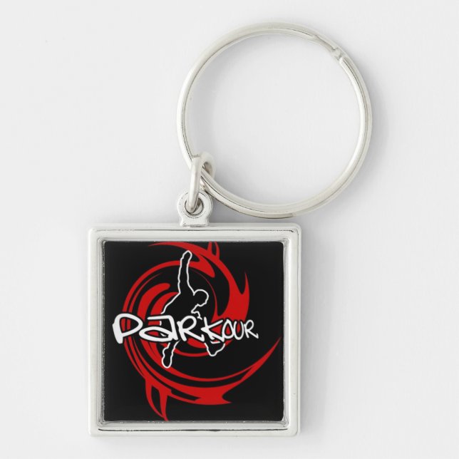 parkour keychain (Front)