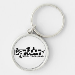 Parkour Keychain