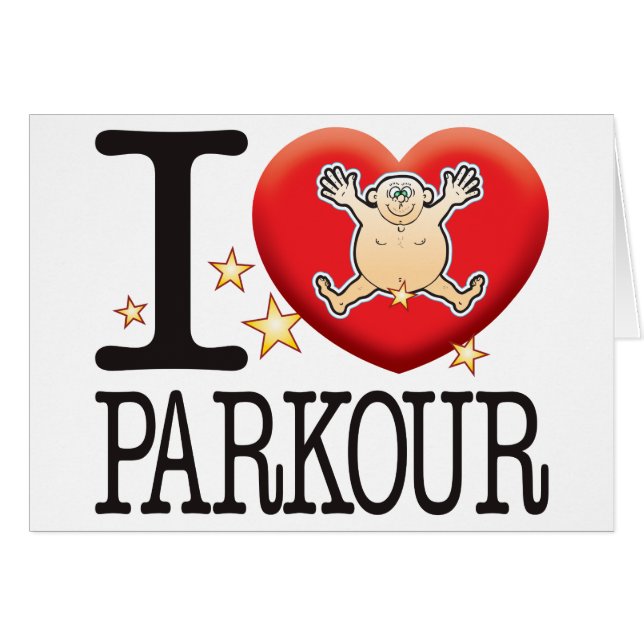 Parkour Love Man (Front Horizontal)
