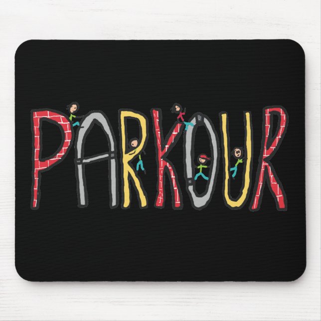 Parkour Mouse Pad (Front)