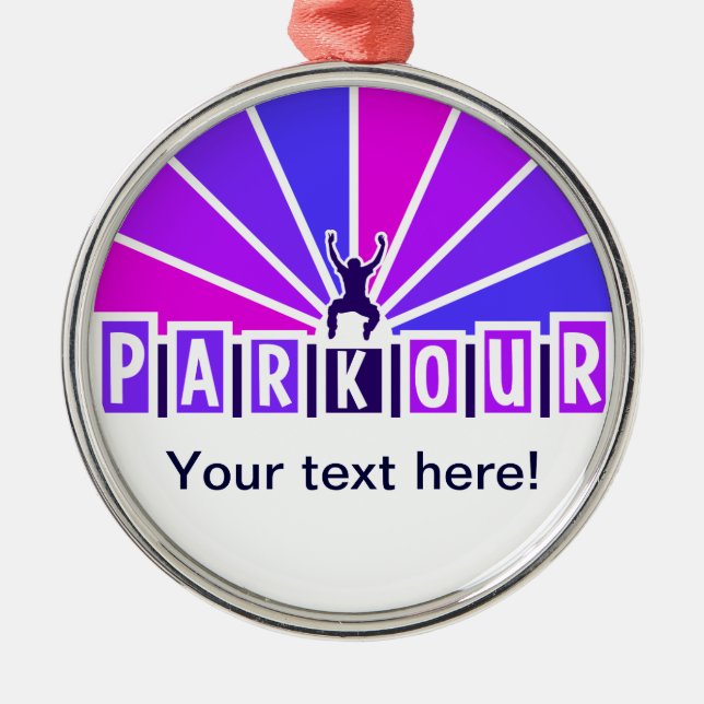PARKOUR ornement - personnaliser (Devant)