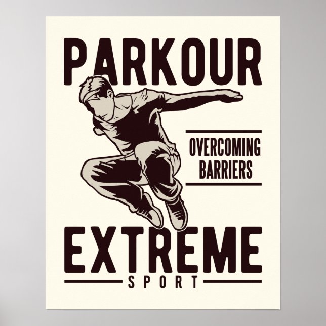 PARKOUR poster (Front)